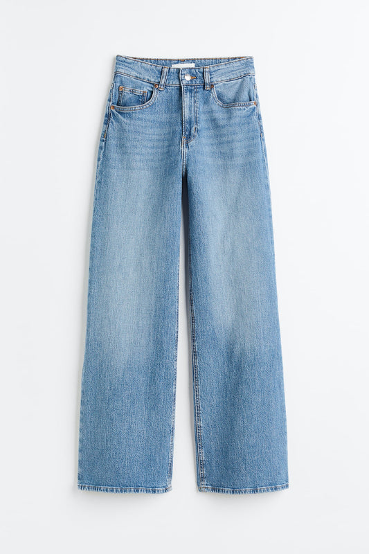 01 MH Highwaist wide leg denim
