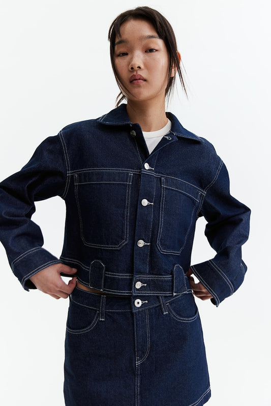 001 Denim Jacket Raw wash