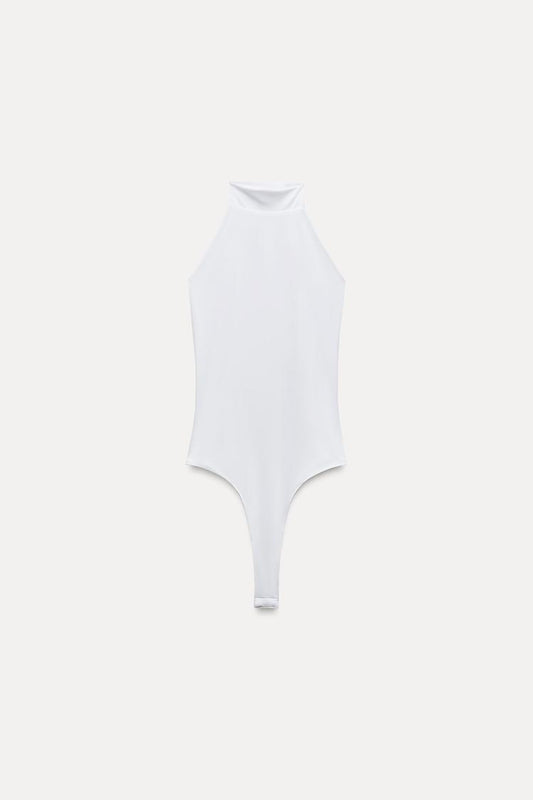 02 Polyamide bodysuit sleeveless top