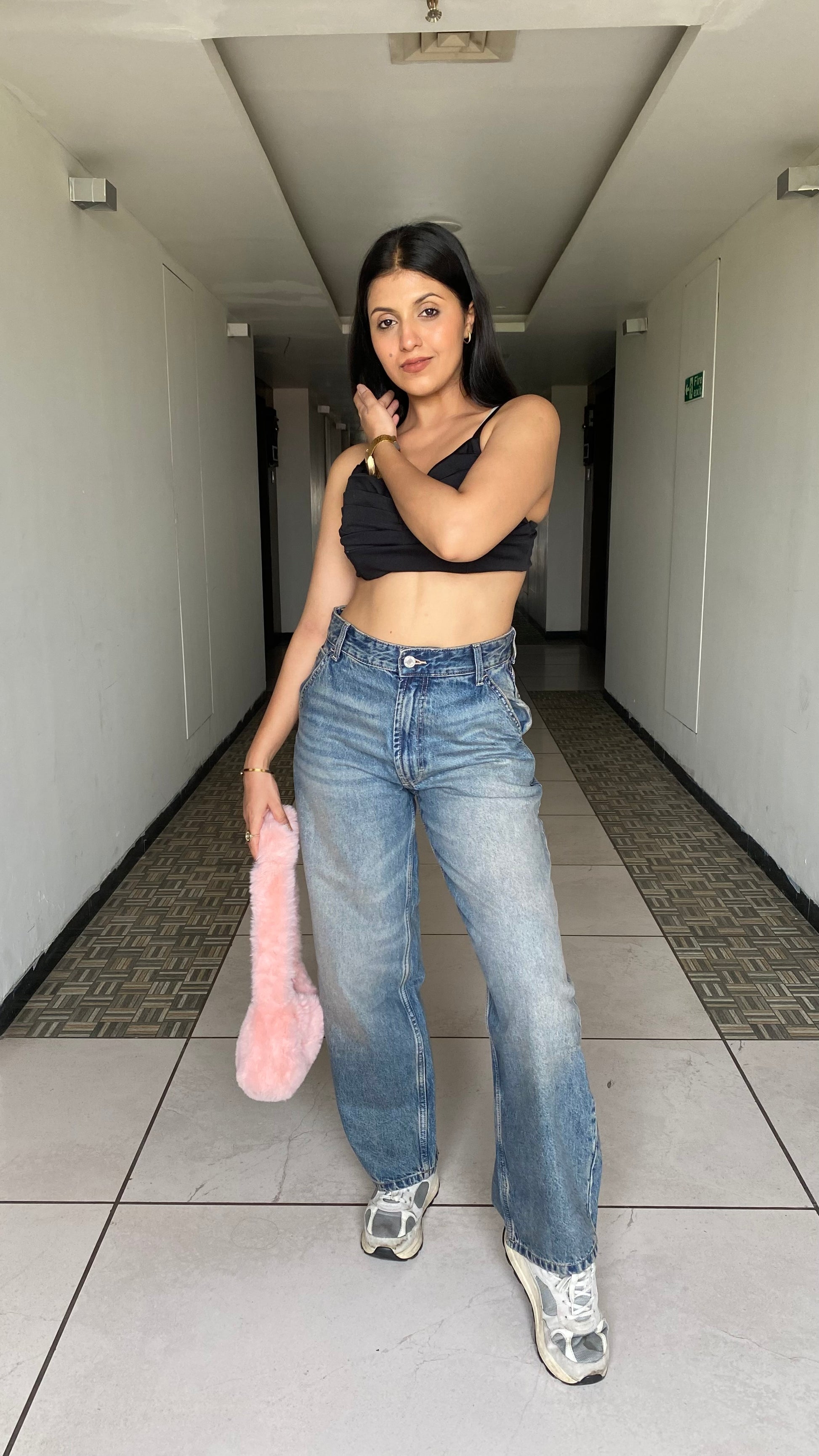 Bsk skater baggy jeans dusty blue – Style Fashion Karma