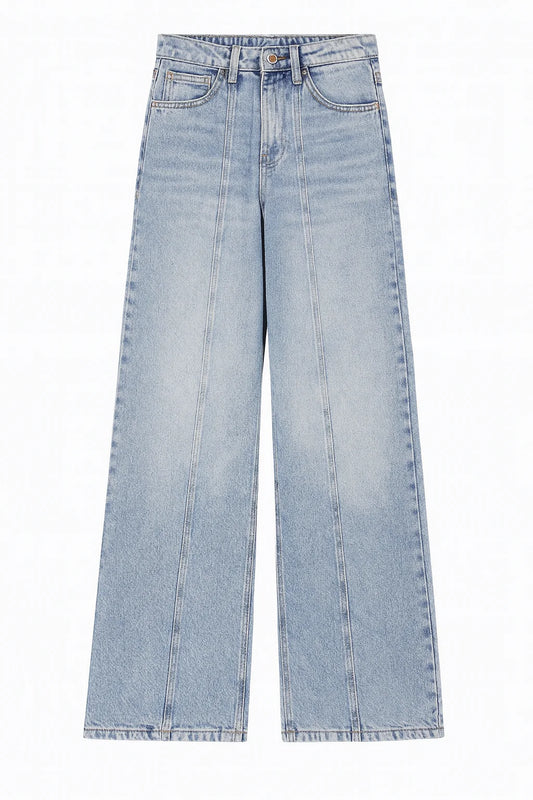 0012 Urban Ease Wide-Leg Unisex Jeans