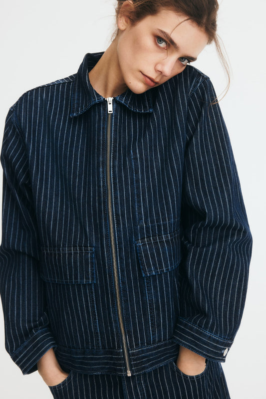 01 Unisex Denim Jacket raw wash