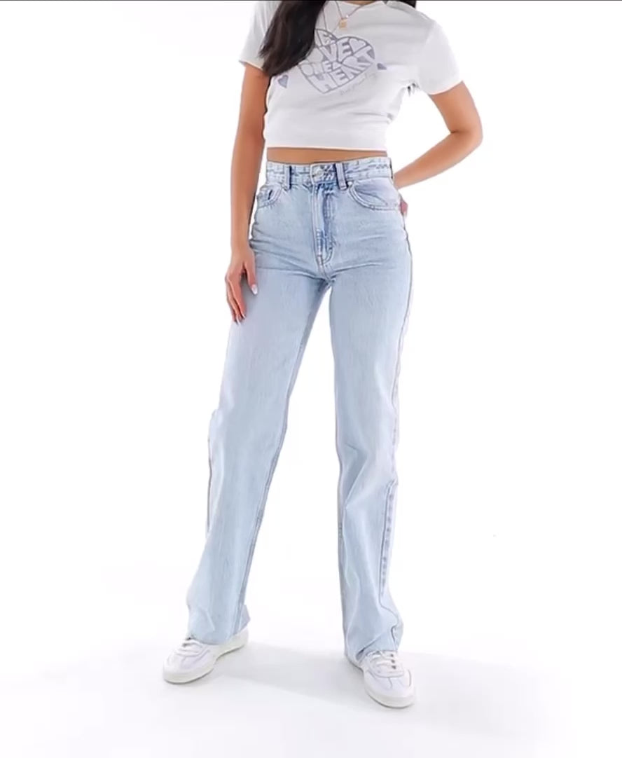 PB Straight Fit Jeans light blue